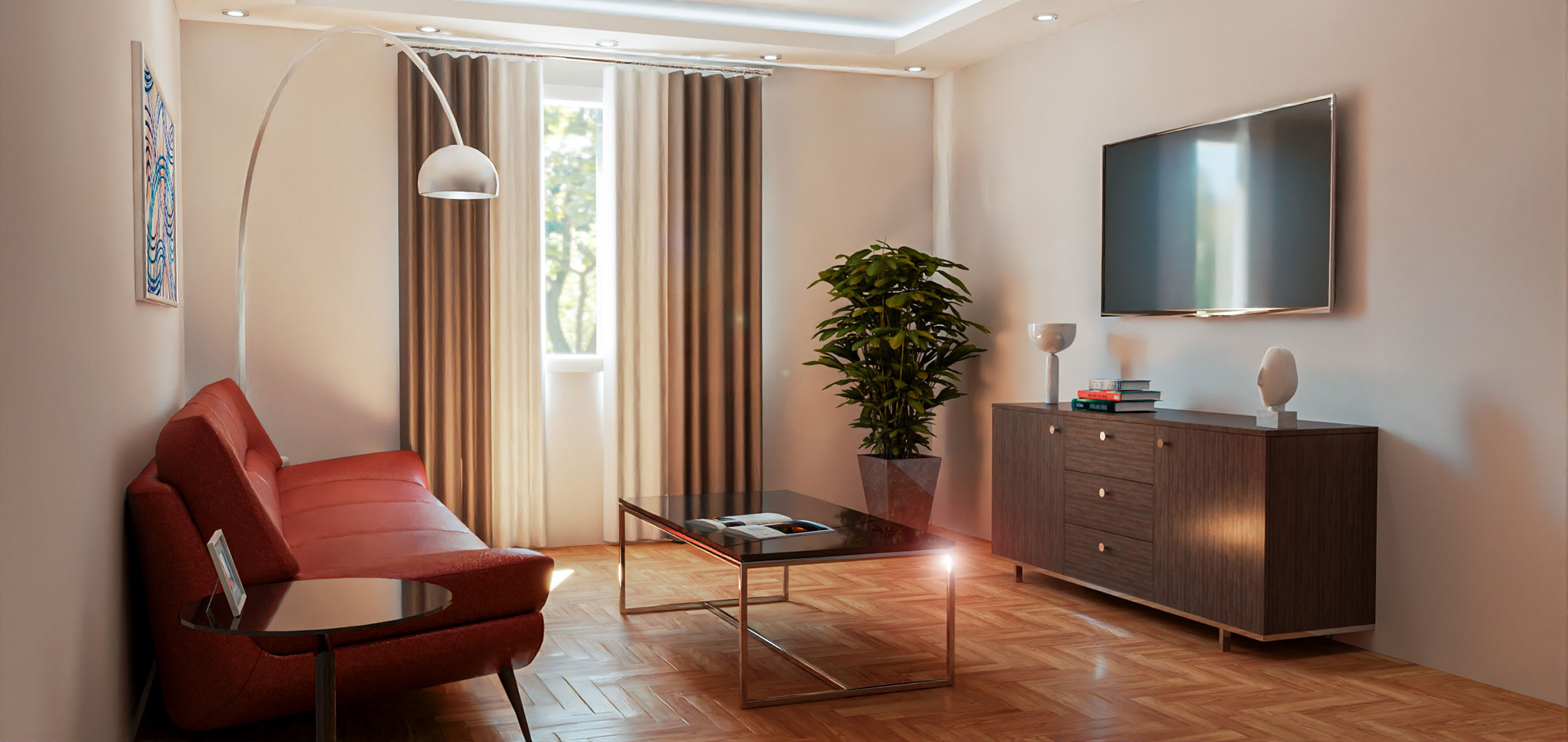 LUXE3D Living Room