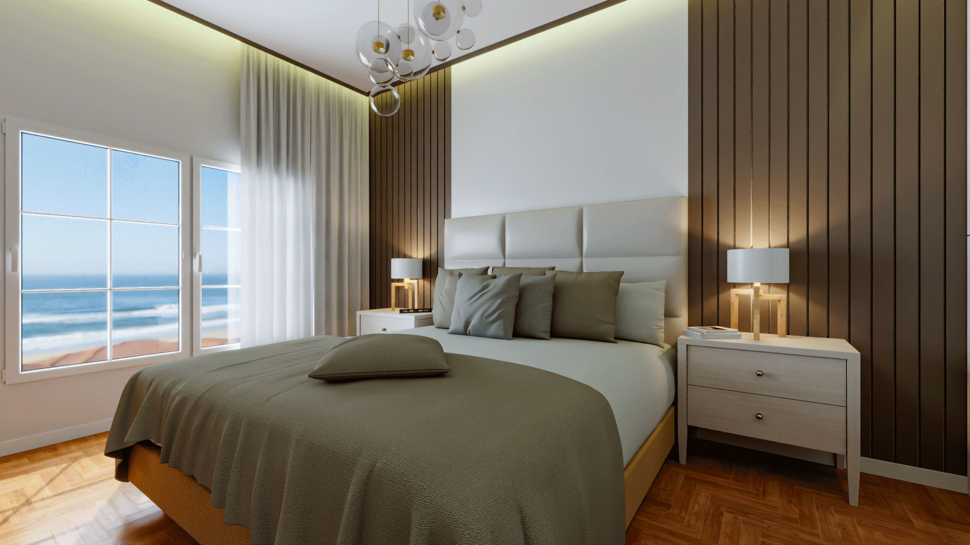 LUXE3D-Bedroom-3-Rendering-2 3D design and 3D rendering of a bedroom project from LUXE3D