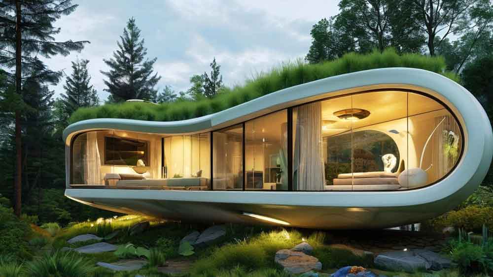 Futuristic Eco Friendly Abode